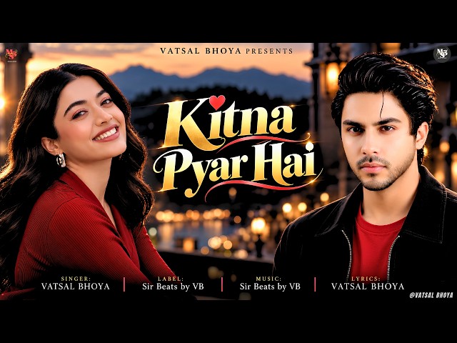 New Songs 2026 | Kitna Pyar Hai | New Hindi Song | Ariyan Khan | Rashmika | Latest Romantic Song