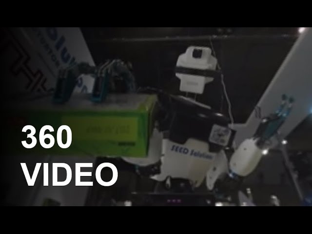 360 VIDEO: Robots at your service: Japan invests in service robot industry