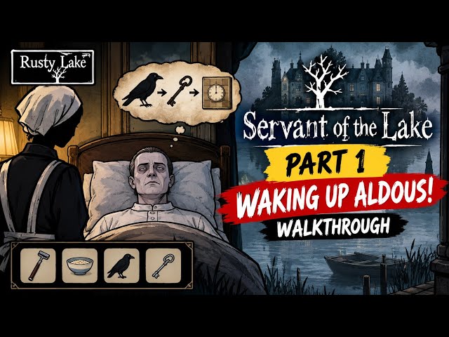 Servant of the Lake Part 1 🏚️ | Waking Up Aldous! 😱 | Rusty Lake Walkthrough #gaming #BipsEdits 