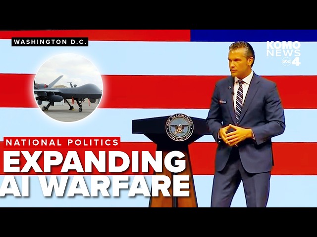 Hegseth announces autonomous warfare command, expansion of AI and drone warfare