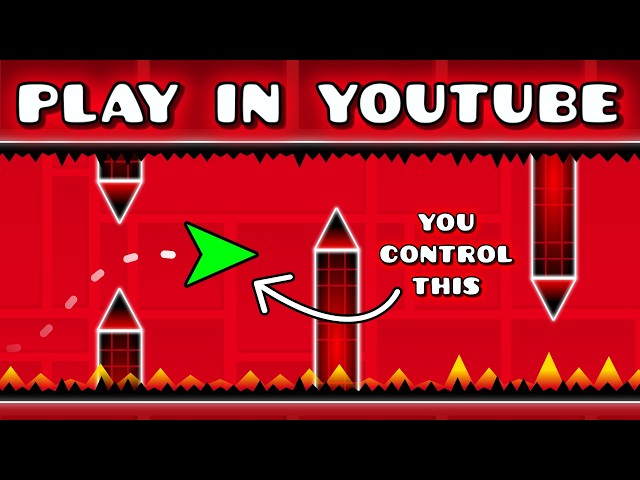 This Video IS A GAME | Geometry Dash Level You Can PLAY inside YouTube (Mobile & PC)