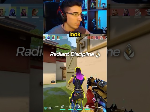 1 Top Radiant - Trigger Discipline 🏆 valorant gameplay highlights memes funny moments live clips
