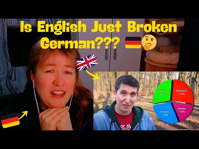 German reacts to Is English really a Germanic language by RobWords