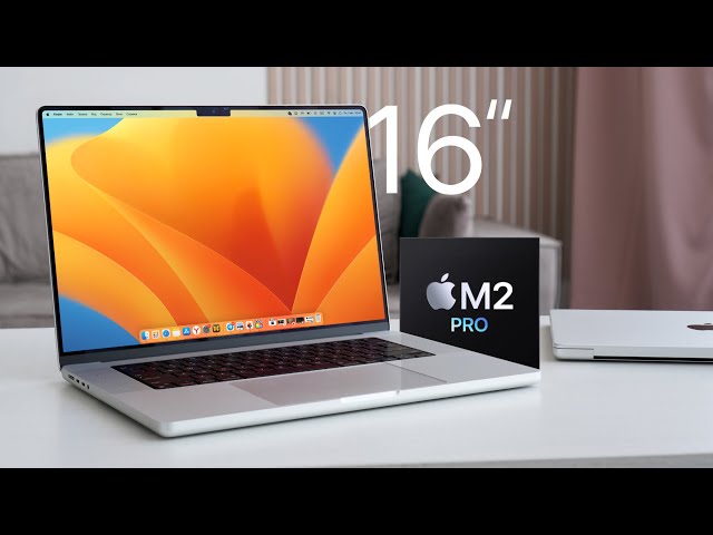 The MacBook Pro 16-inch with the M2 Pro in real life