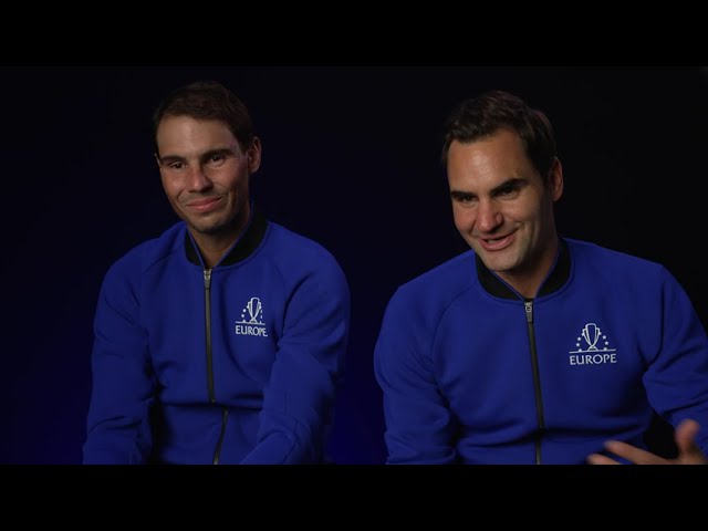 Interview Roger Federer and Rafael Nadal 2022