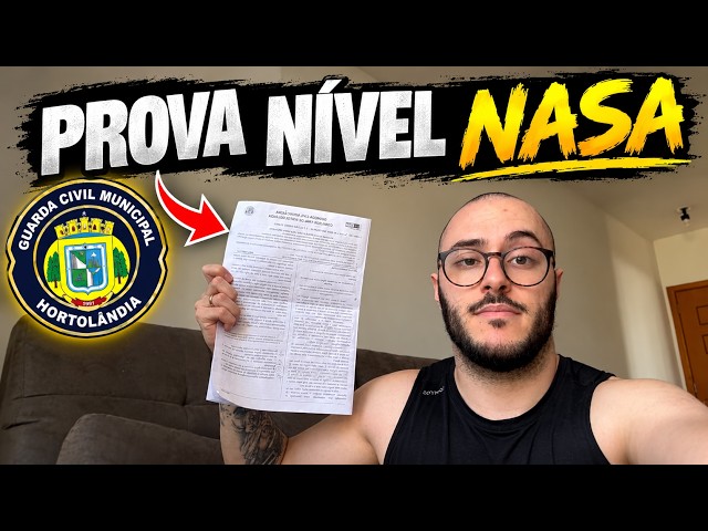 Precisamos falar da Prova GCM Hortolândia…