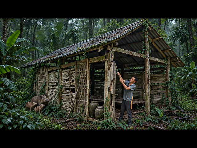 I’m Turning a Ruined House Into a Livable Home for Free | Demolition Begins – Ep. 1