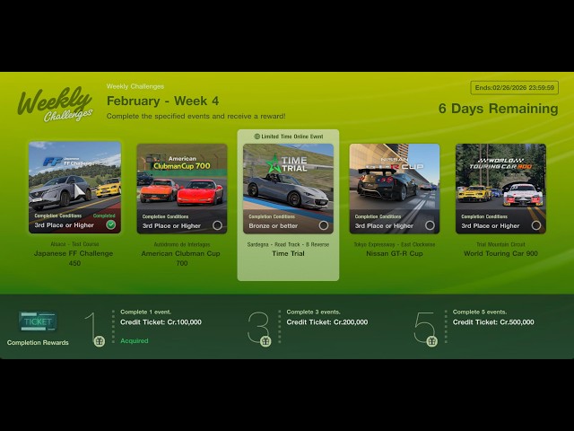 GT7 - Alsace - Japanese FF Cup - Weekly Challenge - Toyota C-HR S '18 - 🏆