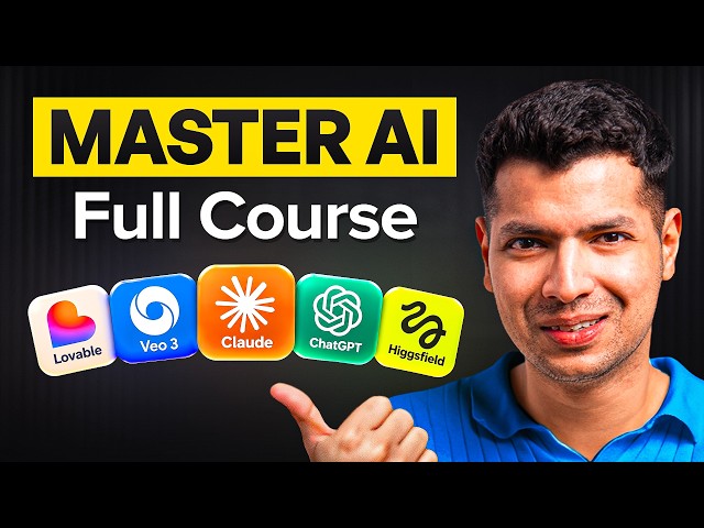 Ultimate AI Masterclass For Beginners [Free Course] - Learn ChatGPT, Prompt Engineering, AI Tools