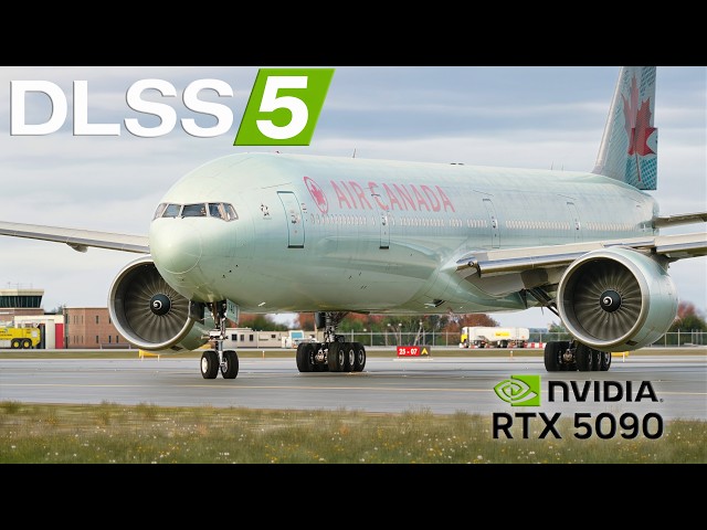 DLSS 5 + RTX 5090 | MSFS 2024 | Sydney → Vancouver | Ultra Graphics