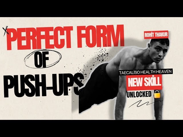 💪Perfect Form Of Push Ups ll How to do push-ups. 💯