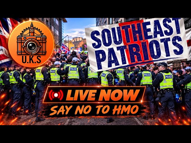 LIVE 🎥🟧 HMO Protest burgess hill south east patriots