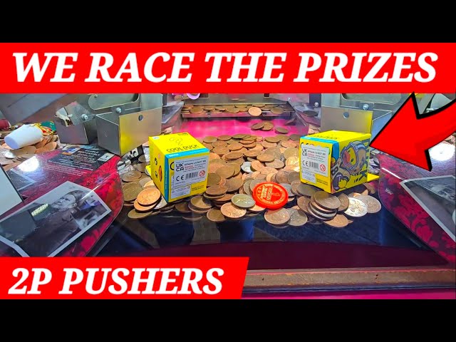 BAD DAY AT THE ARCADE OR GOOD? UK holiday resort bridlington 2p pushers claw machines and more 
