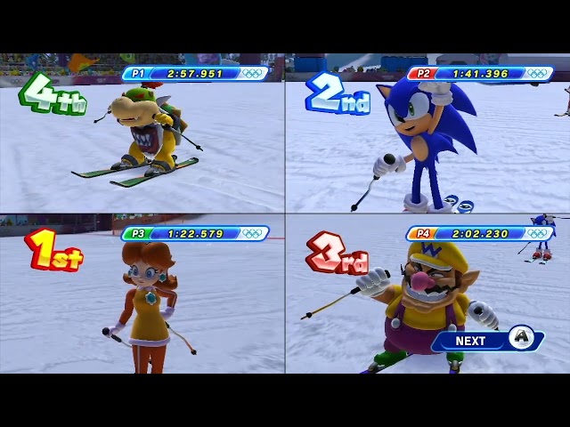 Mario & Sonic At Sochi 2014 - Episode 162: Another Ski Vancouver Emulation