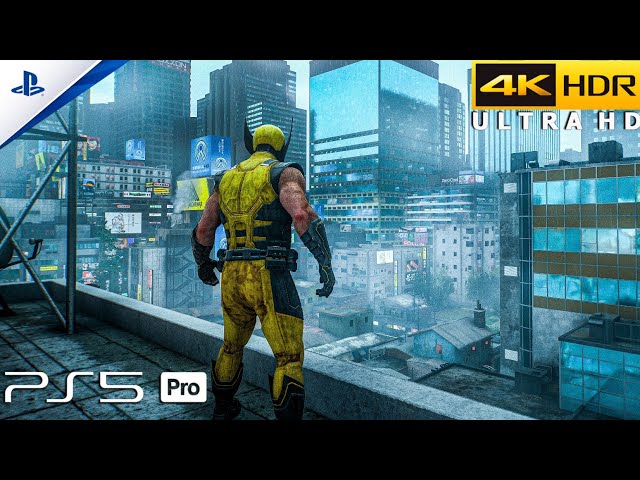 Marvel’s Wolverine (PS5 Pro) 4K 60FPS HDR Gameplay (Free Roam)