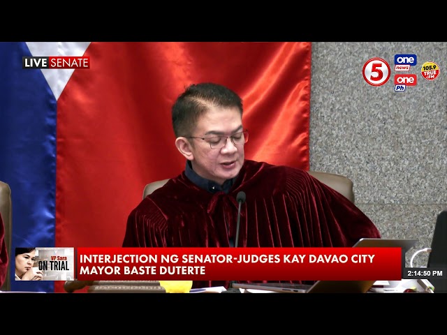 LIVE | Impeachment hearing of VP Sara Duterte - Day 31 #VPSaraonTrial (September 29, 2026)
