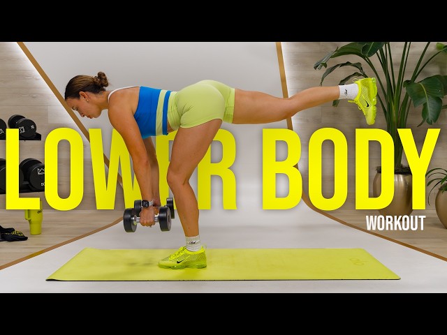 Stronger Legs & Glutes: 40 Minute Heavy Weight Workout