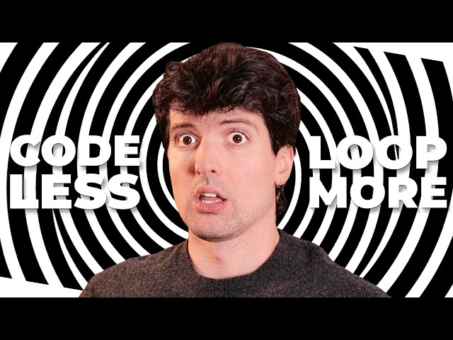 I guess we're writing loops now?