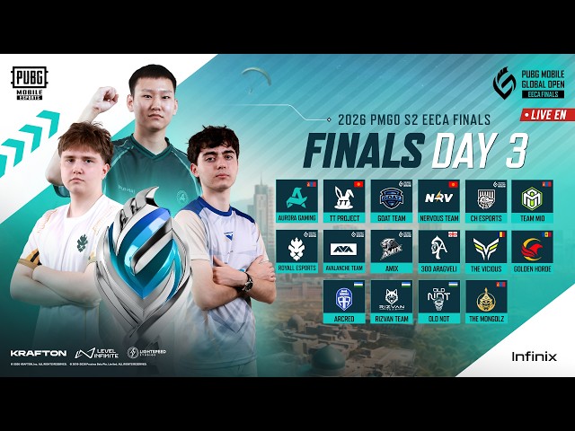 [EN] 2026 PMGO Season 2 Eastern Europe & Central Asia Finals | Grand Finals Day 3