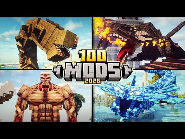 100 Best Minecraft 1.20.1 - 1.21.1 Mods in 2026!