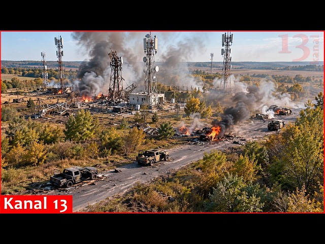 Ukrainian troops strike Russian military assets – vehicles, ammo depot, communications destroyed