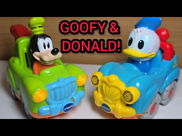 ​VTech Disney Goofy Tow Truck & Donald Duck SUV | Toot-Toot Drivers (UK) Go! Go! Smart Wheels (USA)