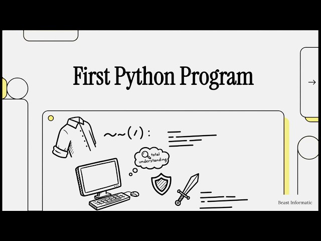 Our First Python Program | Python Tutorial - Day #4 #python
