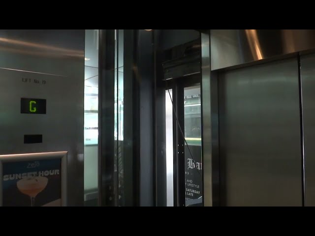 Hilton Sydney Hotel, NSW Australia - Otis 300VFE/Elevonic 312M Panoramic Elevator (Restaurants)