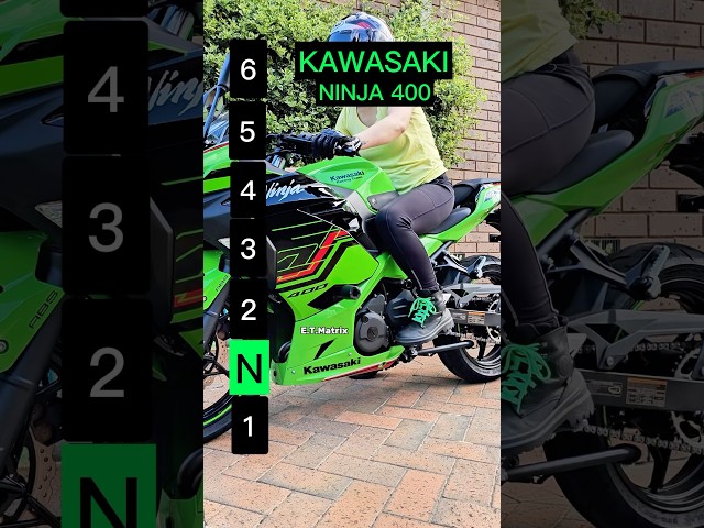Maximum speed for each gear on a Kawasaki Ninja 400