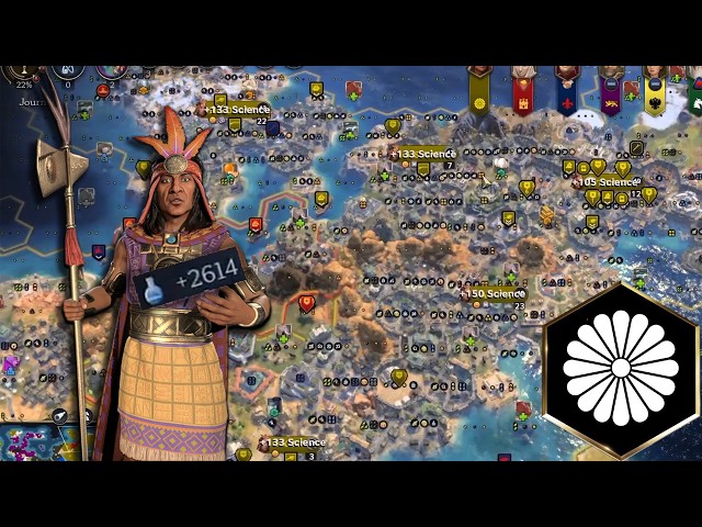 Pachacuti Produces An Absurd Amount of Science | Civ 7 Full Deity Gameplay