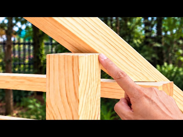Top 5 Genius Woodworking Techniques from a 65-Year-Old Carpenter for Simple and Strong Wood Joints!