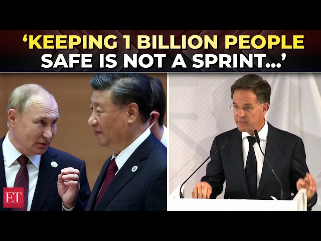 'Strength, speed and stamina...': NATO chief Rutte’s blunt message to Europe on Russia, China