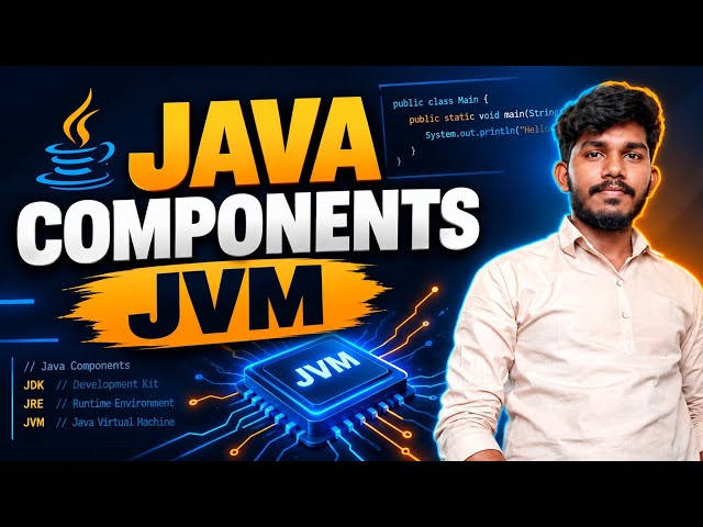 WHAT IS JVM? Java programminglanguage #Explain jvm in telugu #components of java #Javavirtualmachine