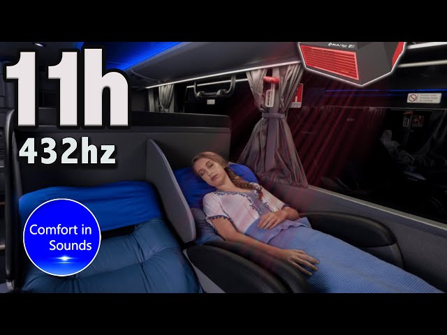 Rumore del riscaldatore all'interno di un autobus da viaggio di lusso per dormire - Versione estesa
