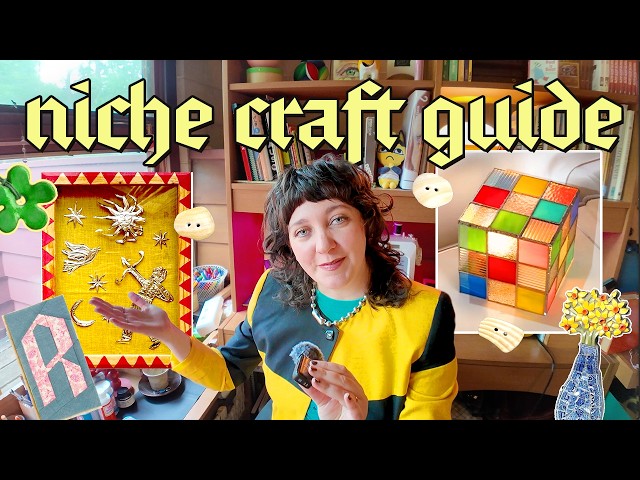 37 niche craft ideas that haven't been talked about a billion times already (& some that have .𖥔 ݁)