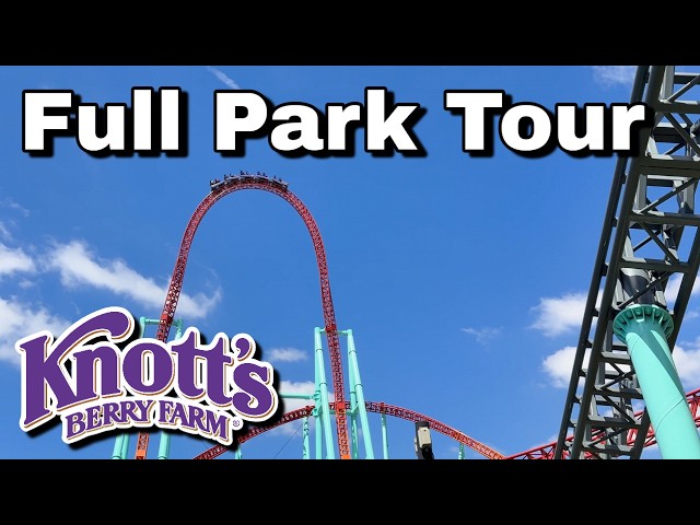 Knott's Berry Farm FULL Park Walkthrough | No Copyright