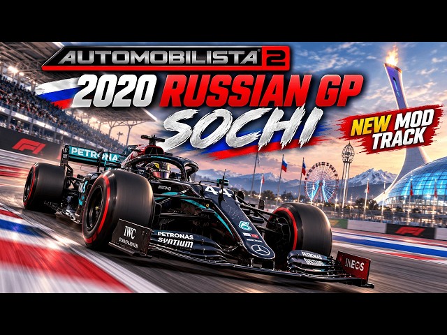 Automobilista 2 | New Sochi Track Mod | 2020 F1 Russian GP | (Download Links)