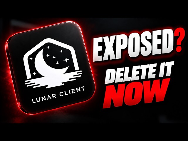 Lunar Client Got Exposed - How to Completely Delete It