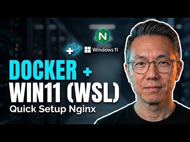 Install Docker Desktop on Windows 11 with WSL and Launch Nginx Through GUI