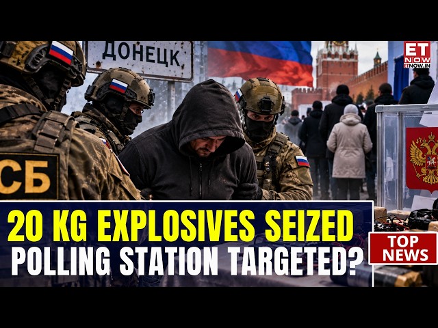 Donetsk Bomb Plot Busted During Russia Elections: FSB Detains Suspect, Recovers Explosives