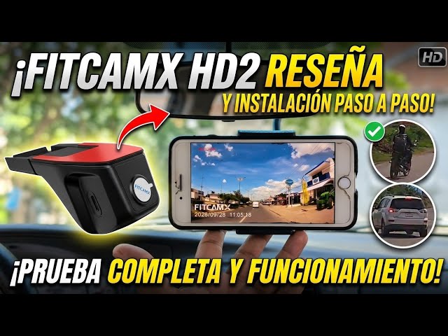 Fitcamx Dash Cam HD2: The Best Integrated Car Camera? Installation and Recording Test