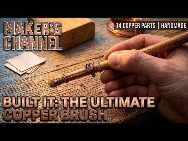 I MADE A BRUSH THAT WILL NEVER DIE (The Everlasting Tool Build)