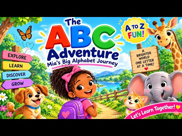 ABC Adventure for Kids! | Learn Alphabet A-Z | ABC Learning for Preschool & Kindergarten