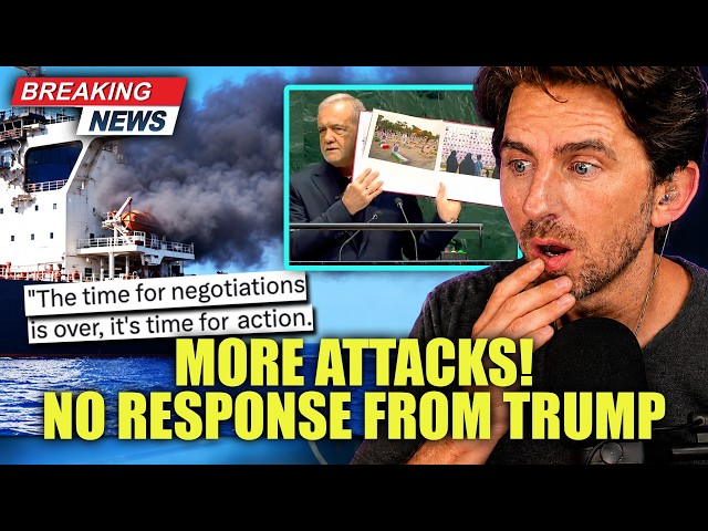War Update - Another Ship ATTACKED As Iran President Calls Trump A Terrorist & Brings Receipts
