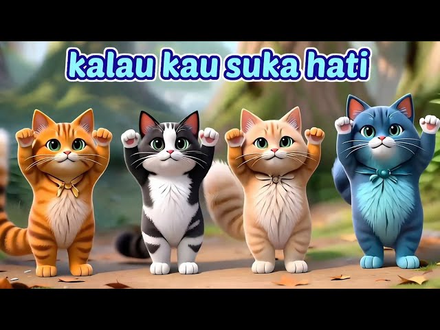 LAGU ANAK ANAK KUCING MEONG MEONG ~ Lagu Anak Anak Balita ~ Kucing Lucu