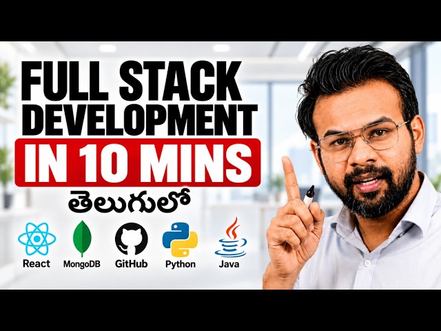 COMPLETE Full Stack Development EXPLAINED in 10 MINS