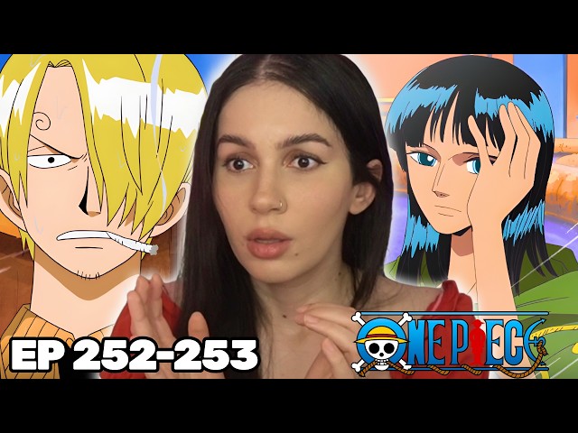 SAVING ROBIN!!│ONE PIECE Episodes 252 & 253 REACTION!