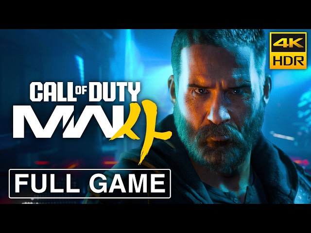 MODERN WARFARE 4 Campaign Gameplay Walkthrough FULL GAME (4K 60FPS)