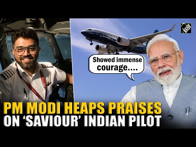 “A Hero”: PM Modi hails Captain Smit Machchhar as "Hero" for averting Flydubai mid-air tragedy