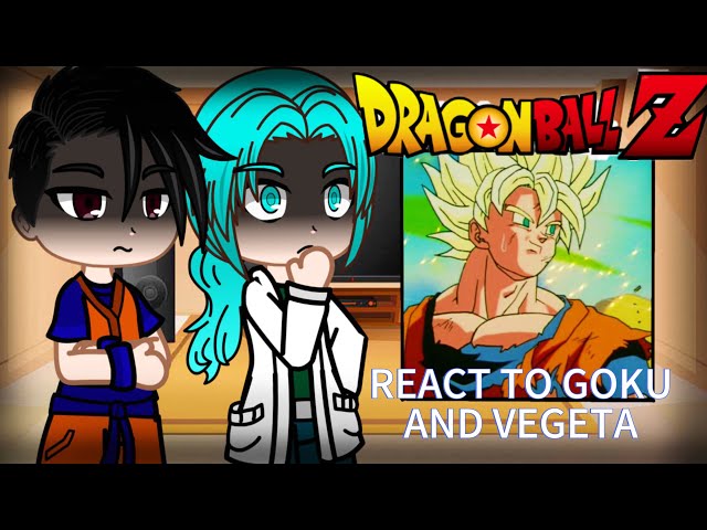 Future Trunks' Timeline React to Goku and Vegeta Part 1 and 2: #anime #reaction #gachareact